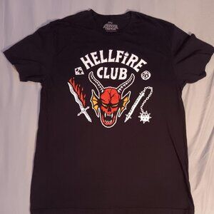 Netflix x Stranger Things Hellfire Club T-Shirt